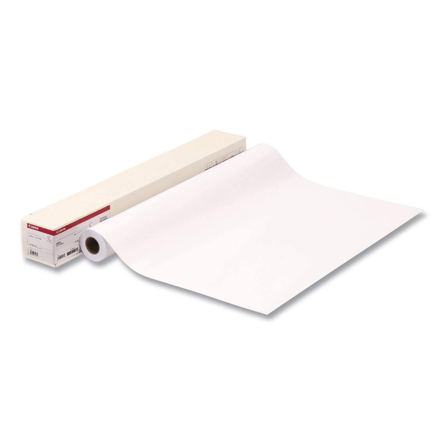 Satin Photographic Paper Roll, 3" Core, 10 Mil, 24" X 100 Ft, Satin White