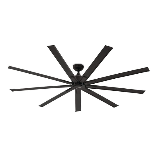 Industrial Ceiling Fan, 72", 6 Speeds, 9,400 CFM, Black