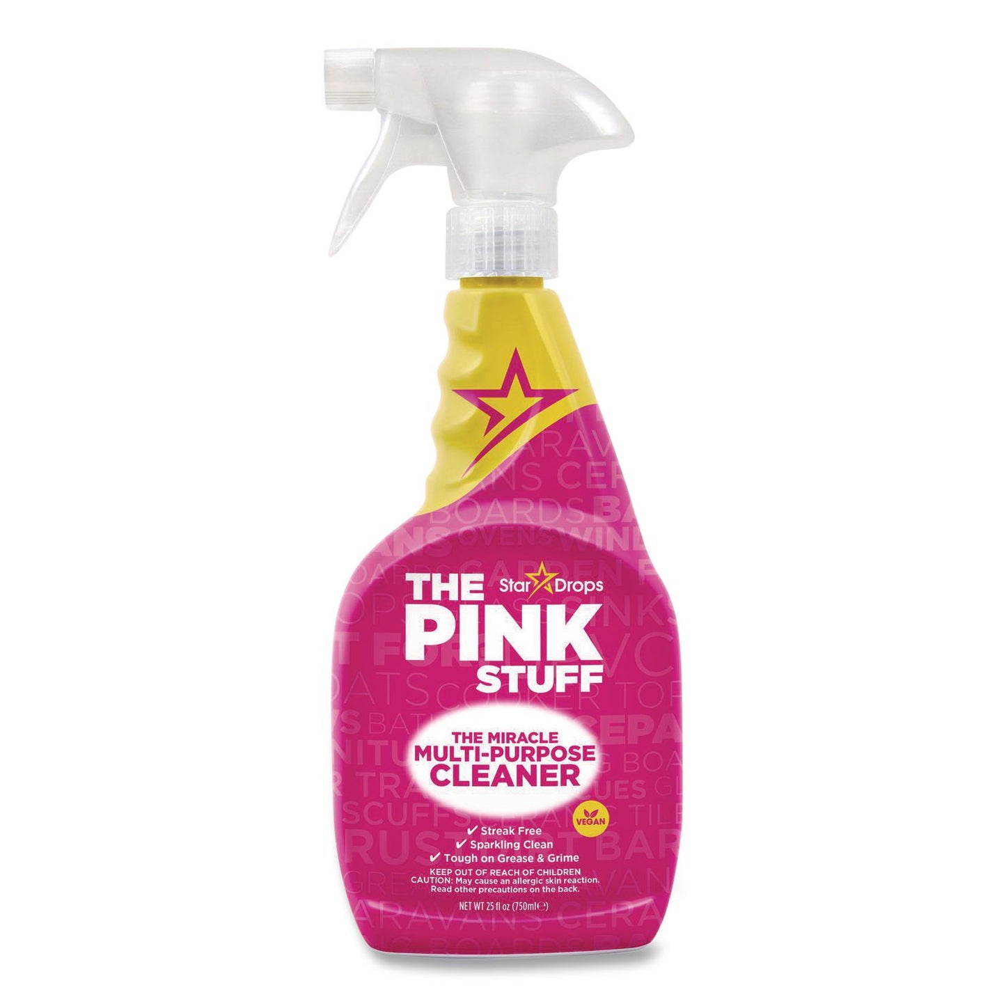 Miracle Multi-Purpose Cleaner, Fruity Scent, 25.4 oz Trigger Spray Bottle