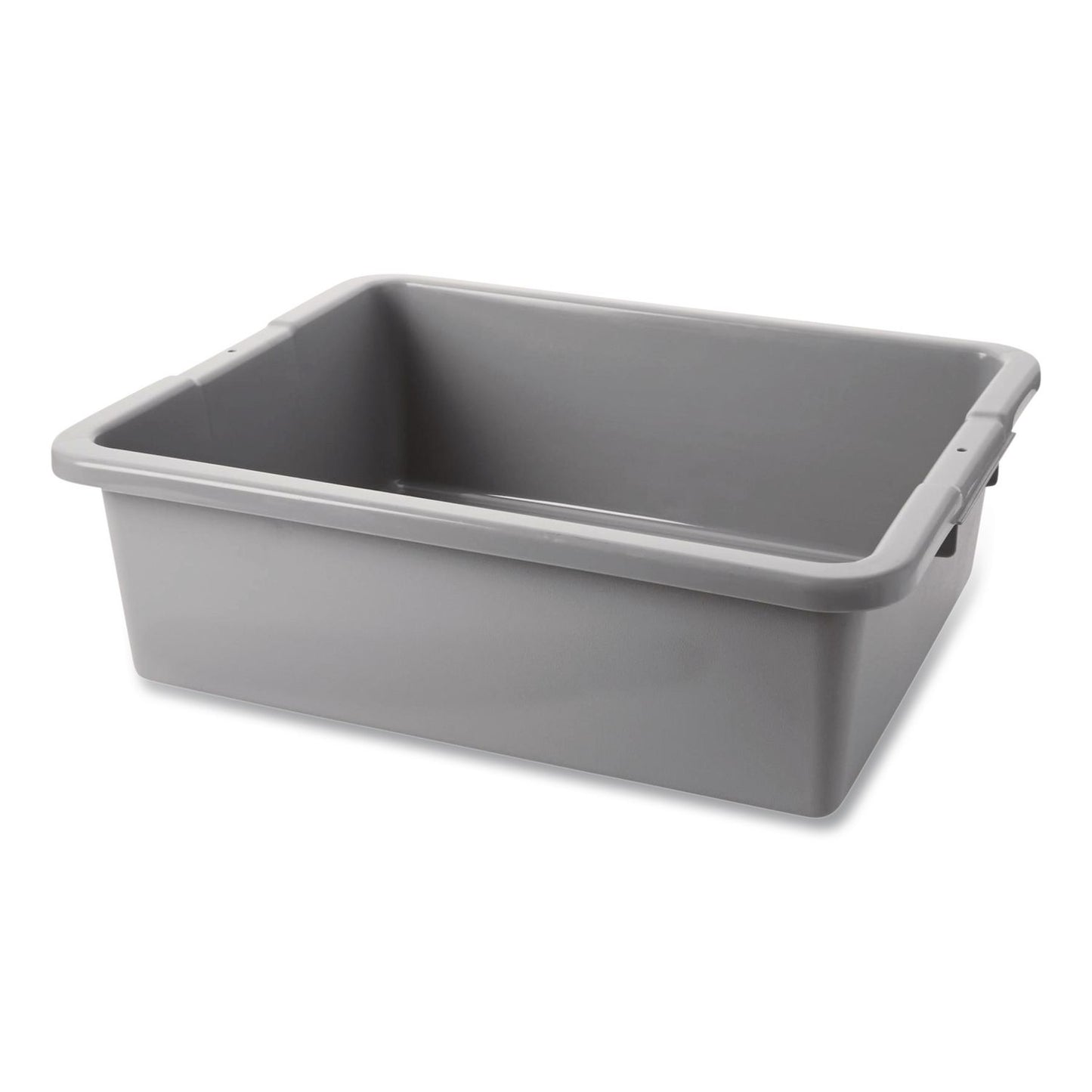 Bus/utility Box, 7.13 Gal, 21.5" X 17.13" X 7", Gray