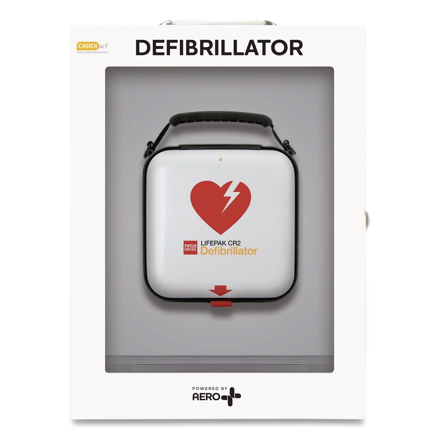 LIFEPAK CR2 Wi-Fi Standard Cabinet, Semi-Automatic, English, Handle