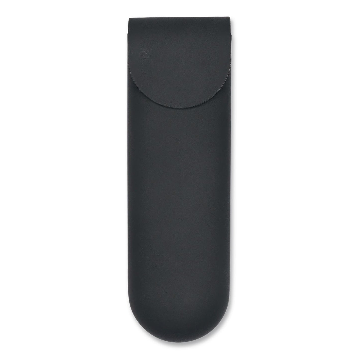 Silicone Travel Pouch, 3 x 1.3 x 9, Black
