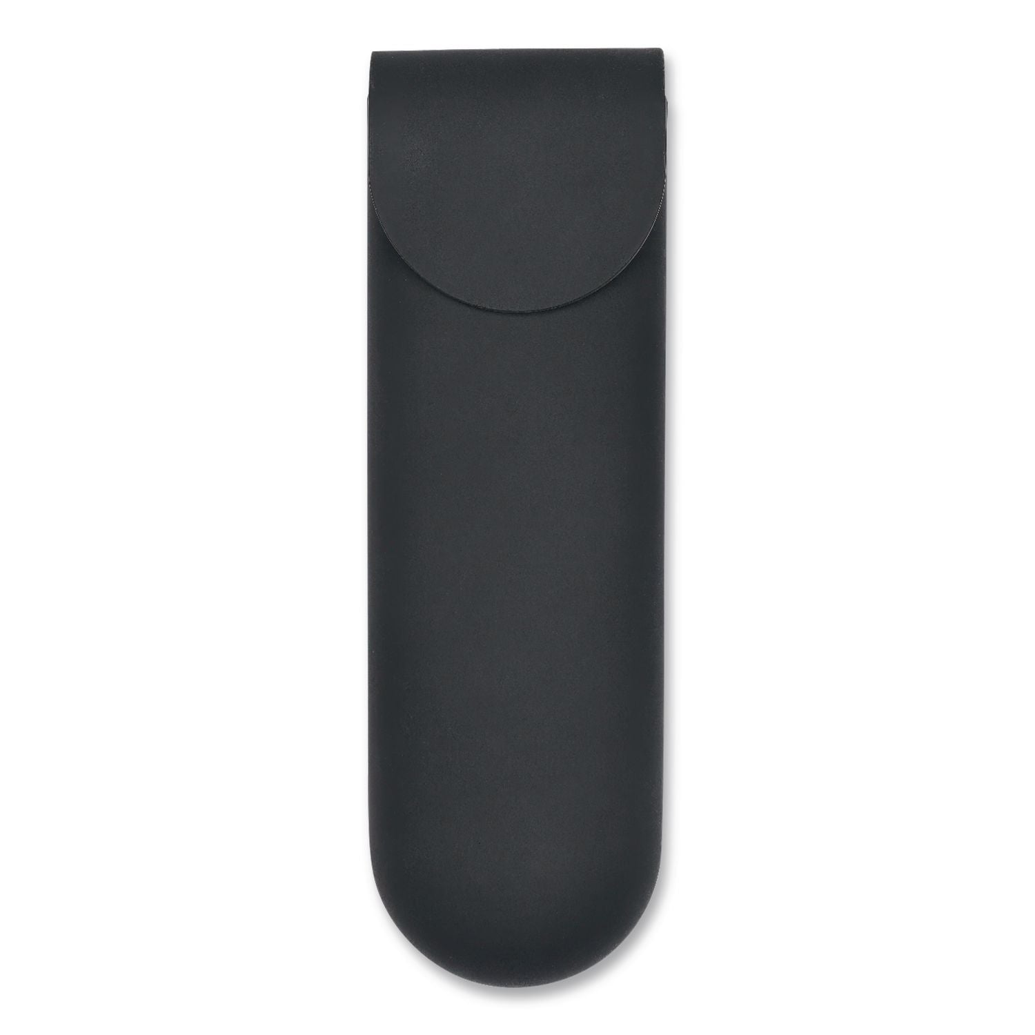 Silicone Travel Pouch, 3 x 1.3 x 9, Black