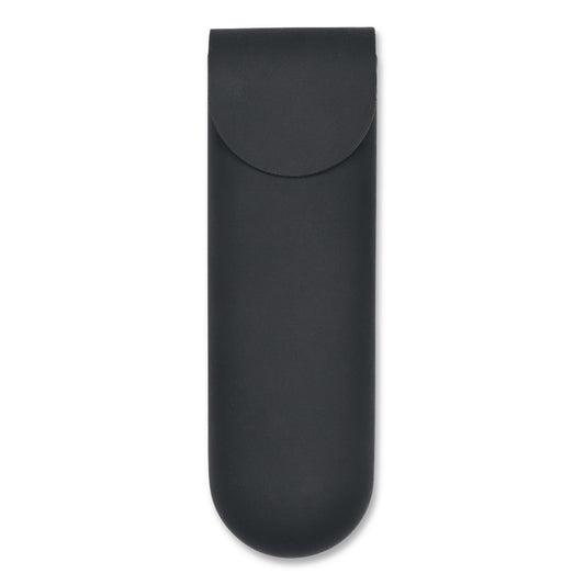 Silicone Travel Pouch, 3 x 1.3 x 9, Black