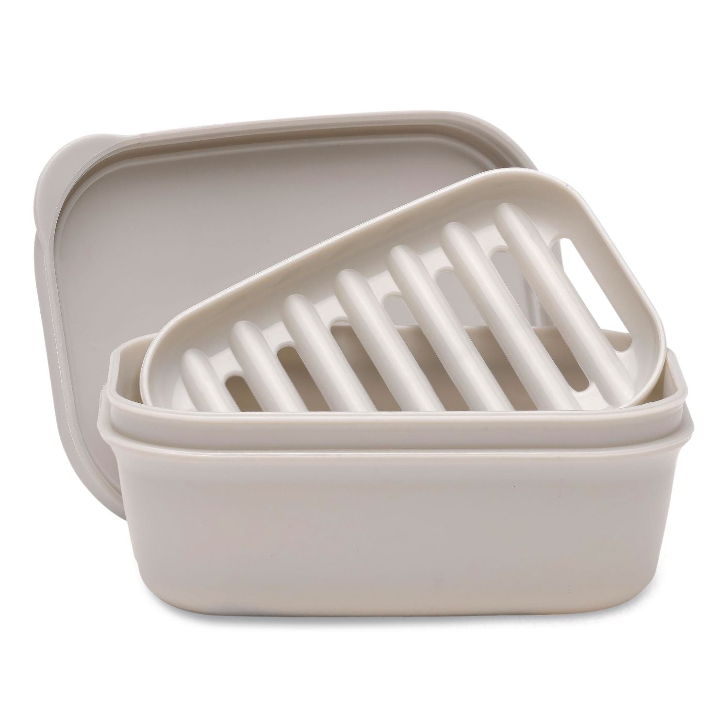 Travel Soap Box, Light Gray