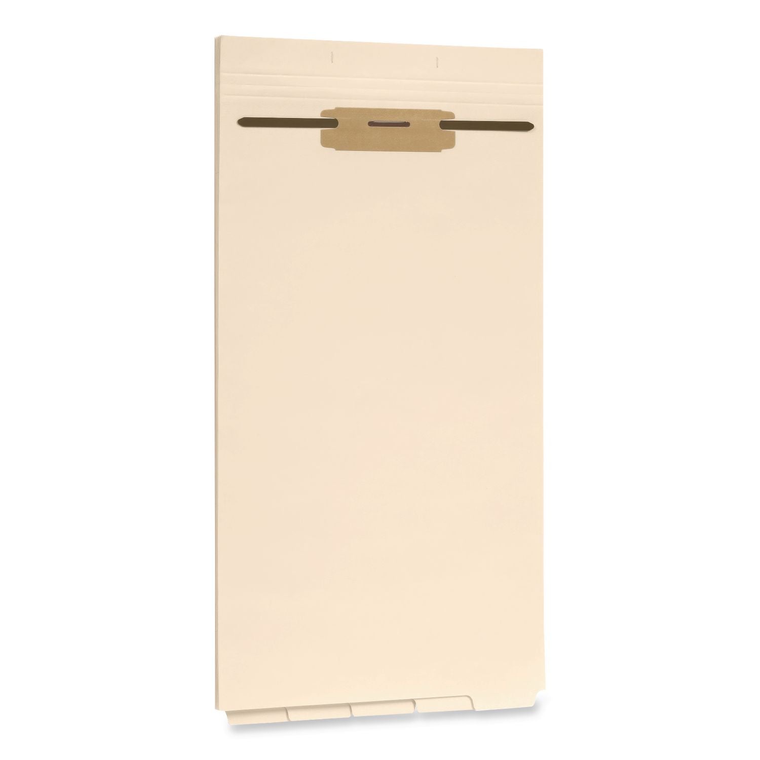 File Divider Set, End Tab: 1/5-Cut, 1 Fastener, Legal Size, Manila, 50/Pack