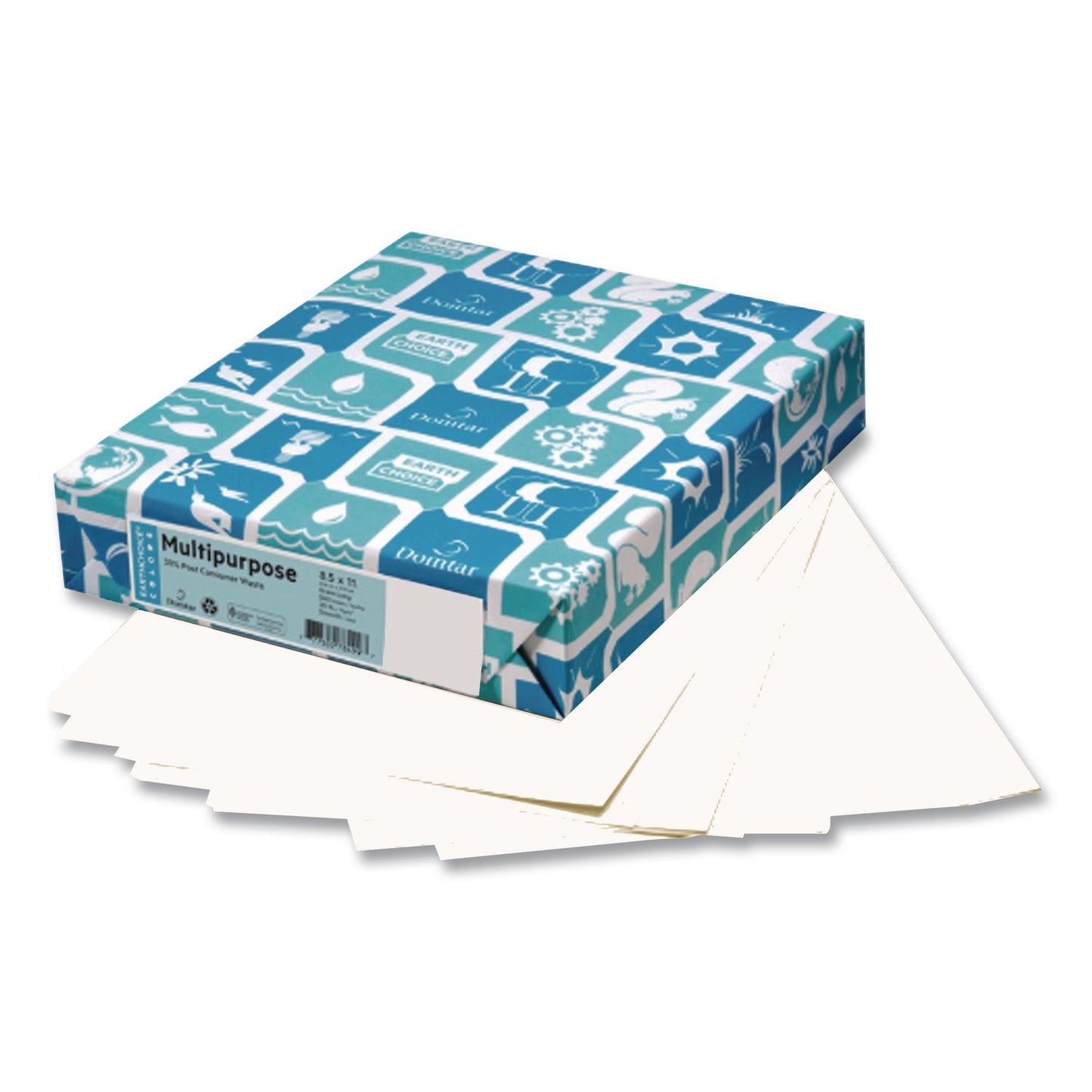 EarthChoice Cover Stock, Vellum Bristol, 96 Bright, 67 lb Bristol Weight, 8.5 x 11, Bright White, 250/Pack