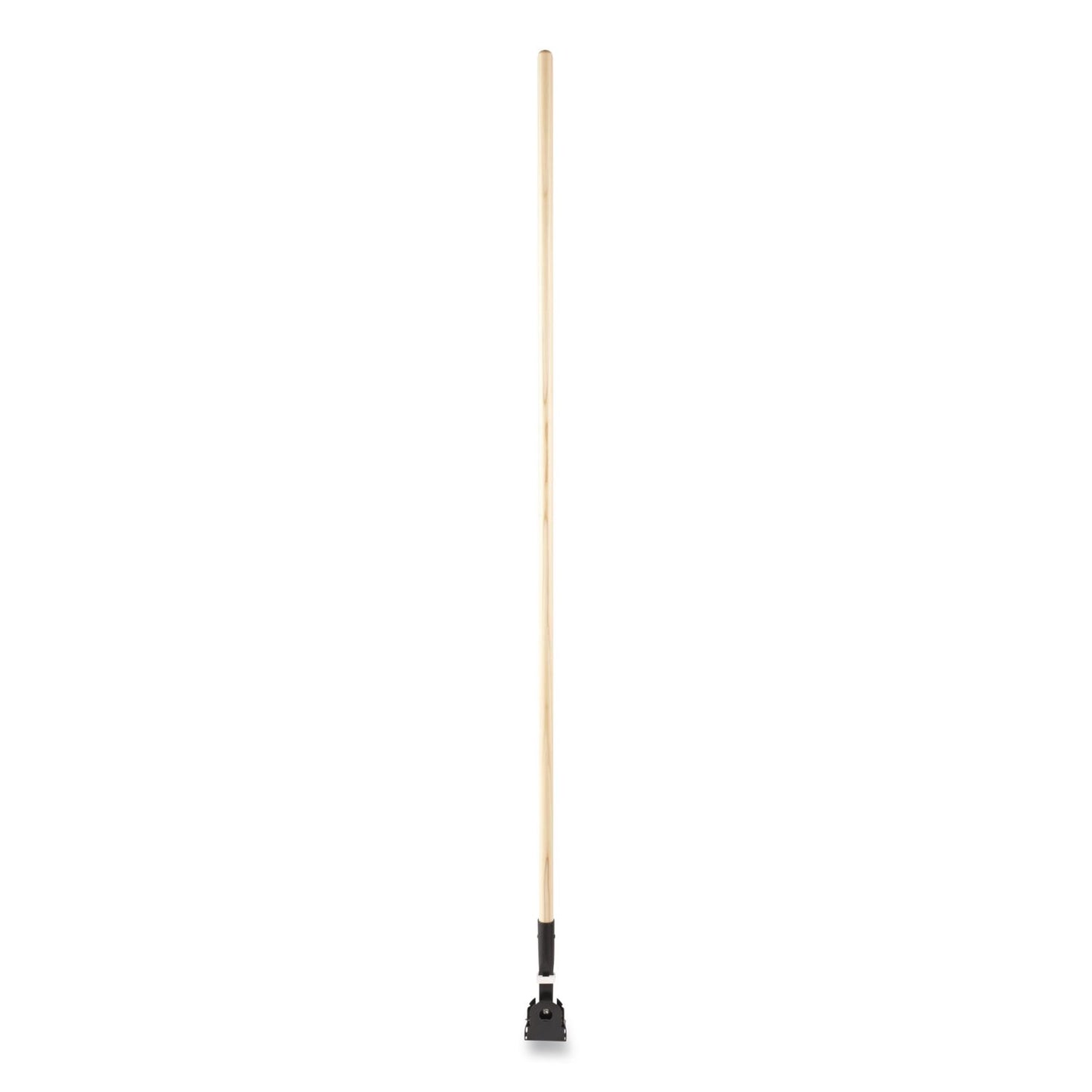 Snap-On Hardwood Dust Mop Handle, 1.5" dia x 60", Natural