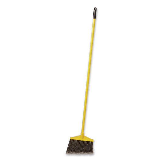 7920014588208, Angled Large Broom, 46.78" Length, Gray/Yellow