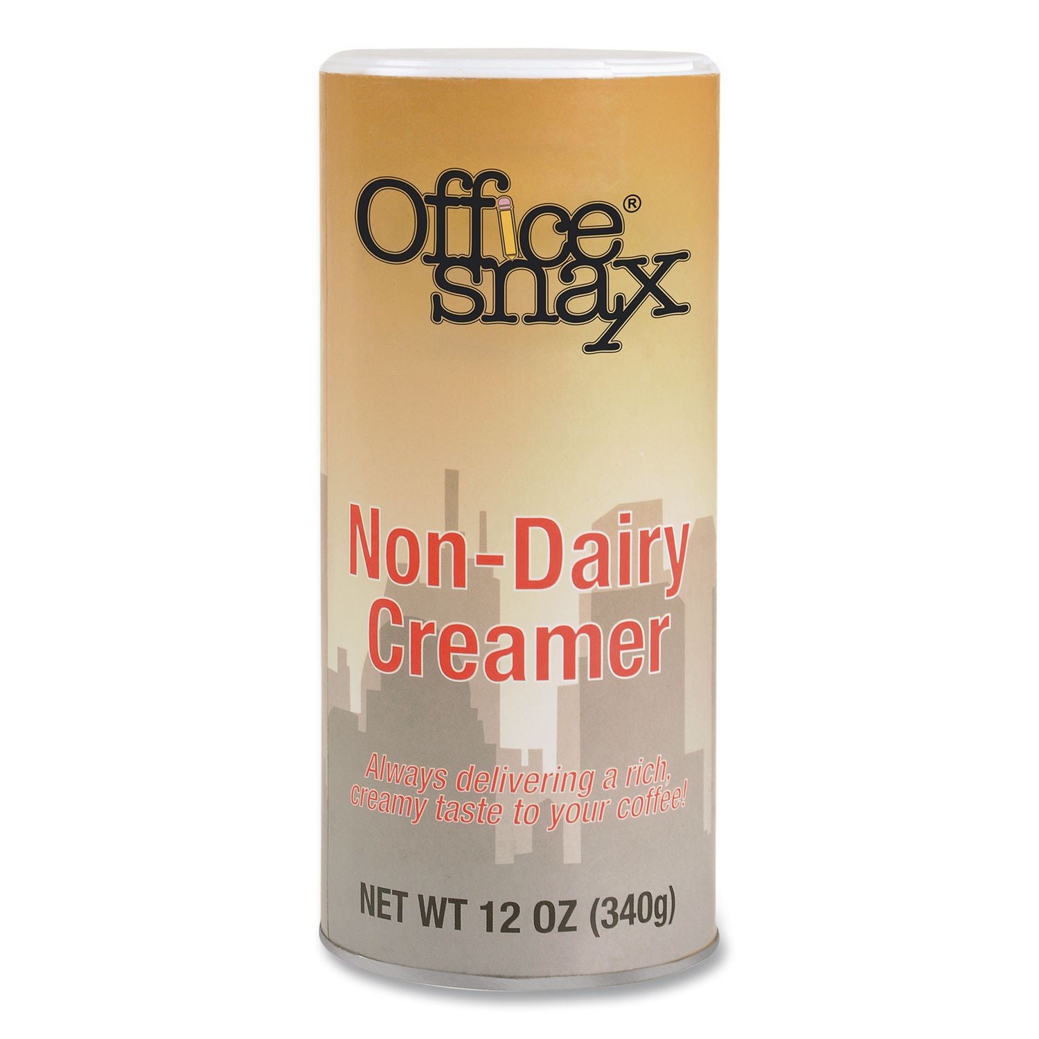 Powdered Non-Dairy Creamer, Regular, 12 oz Canister
