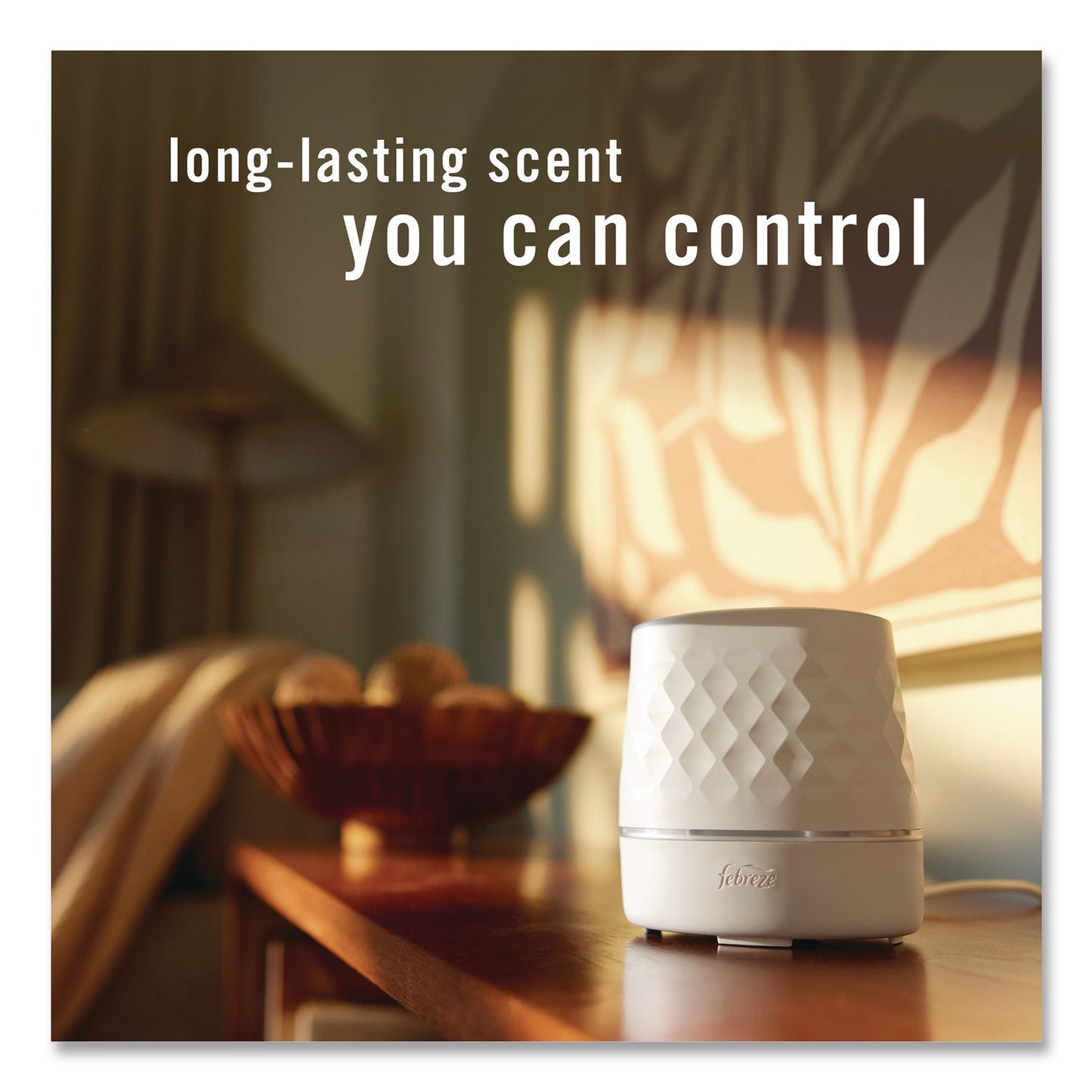 Plug Scent Booster Oil Diffuser, 4.44 x 5.43 x 4.25, White