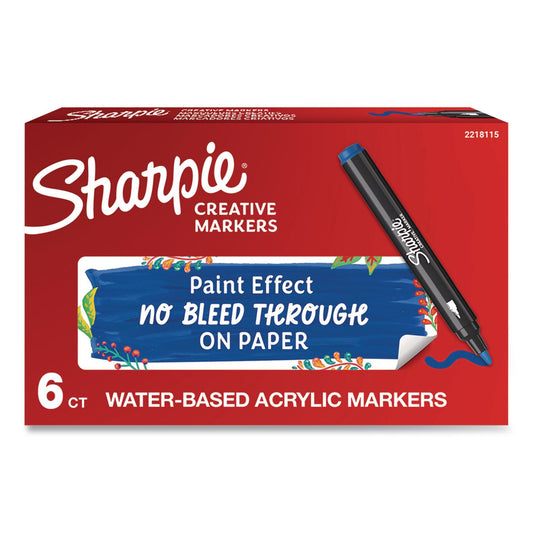Creative Markers, Bullet Tip, Parang, 6/Pack