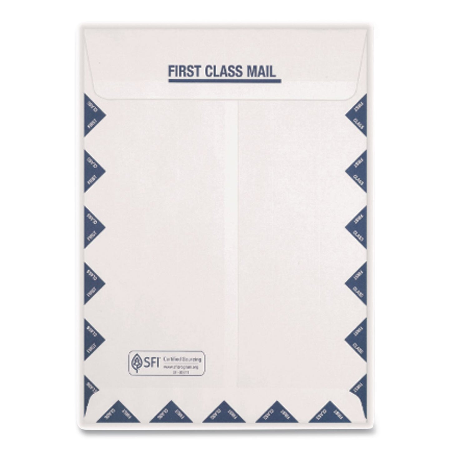 Jumbo CMS-1500 Health Insurance Form Envelopes for 50 Forms, Square Flap, Self-Adhesive Closure, 9 x 12.5, White, 100/Pack