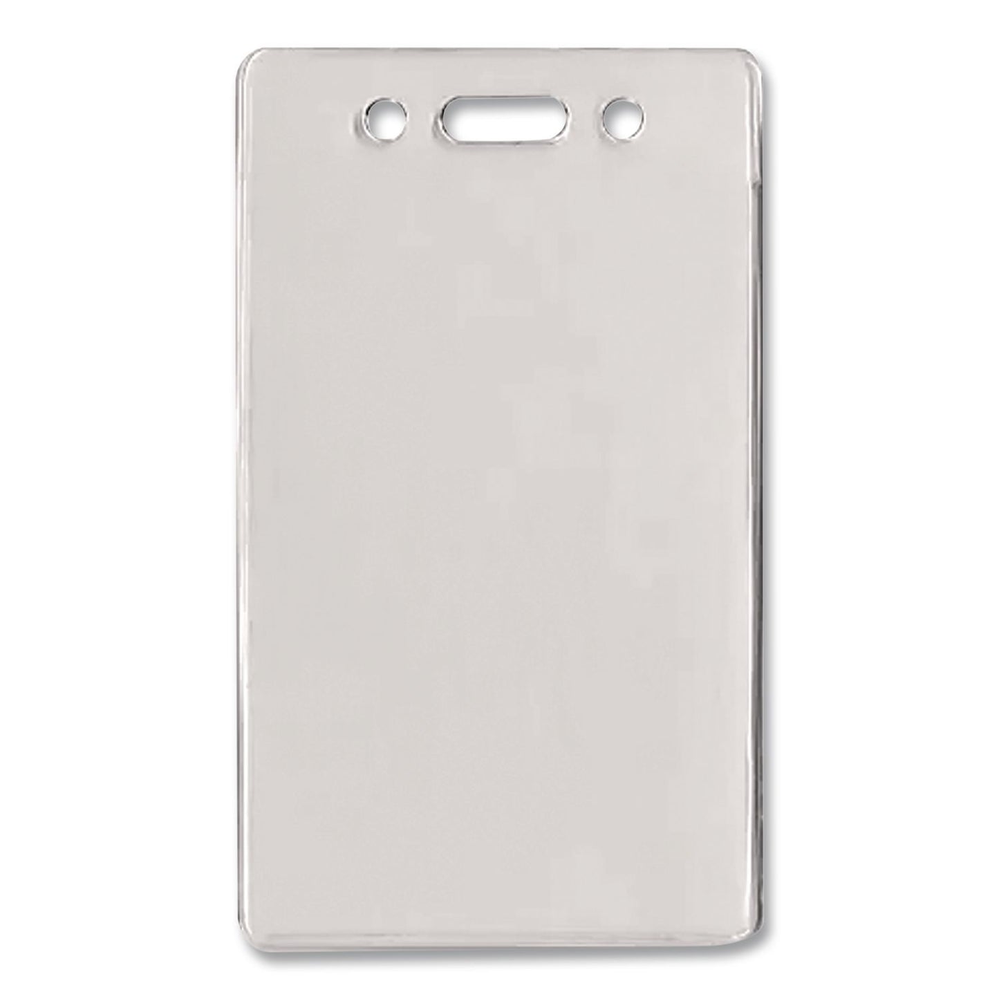 Proximity ID Badge Holders, Vertical, Clear 2.68" x 4.38" Holder, 2.38" x 3.63" Insert, 50/Pack