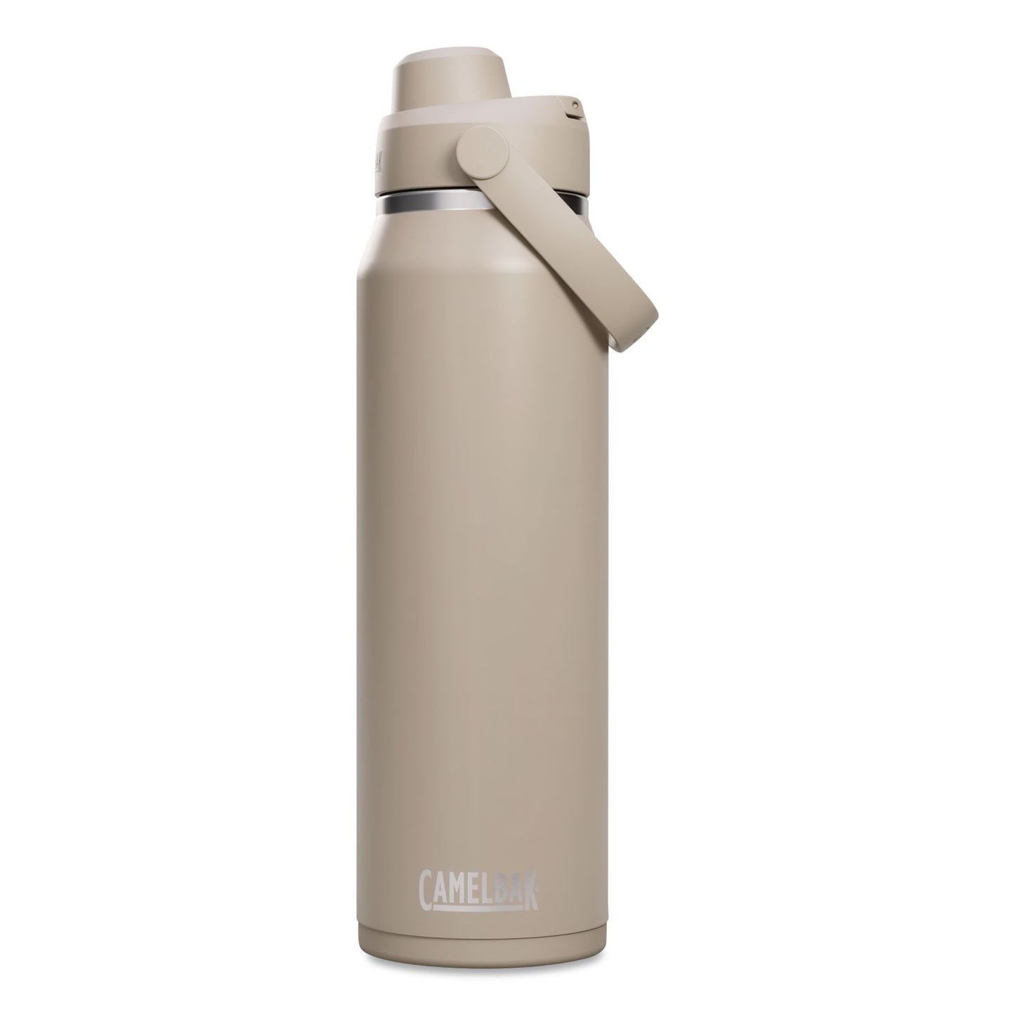 Thrive Chug Vacuum Insulated Stainless Steel Water Bottle, 32 oz, Stone