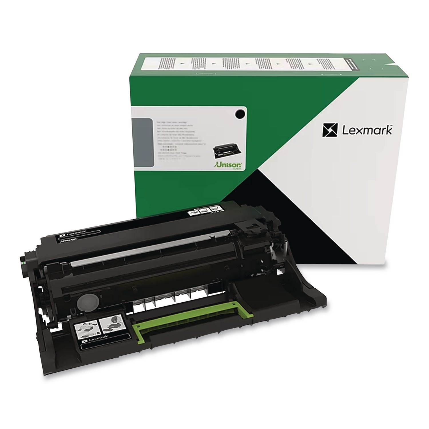50f0z00 Return Program Drum Unit, 60,000 Page-Yield, Black