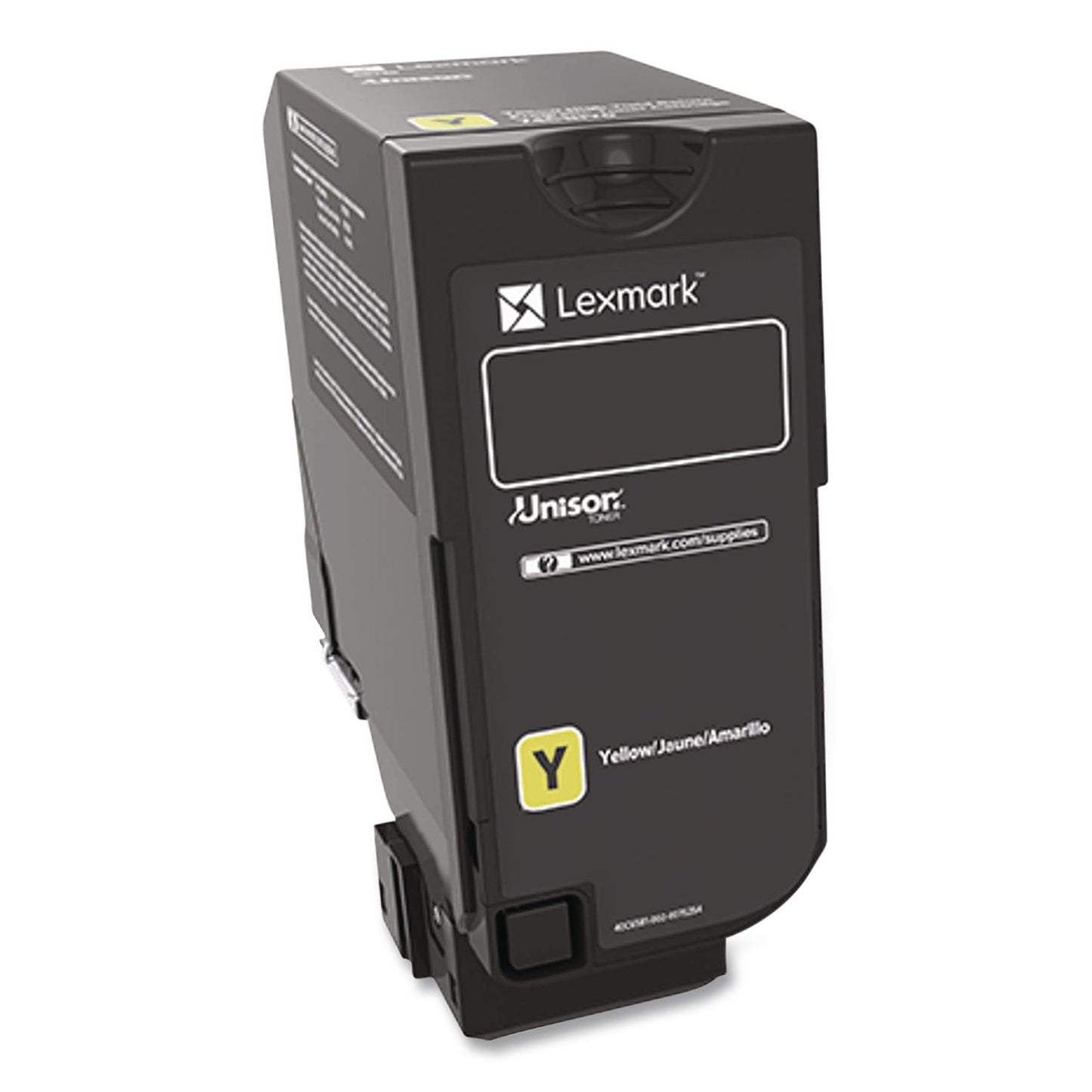 74c00yg Return Program Toner, 3,000 Page-Yield, Yellow