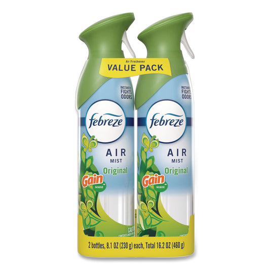 Air, Gain Original, 8.8 Oz Aerosol Spray, 2/pack