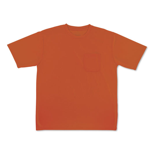 GloWear 8092 Non-Certified Essential Hi-Vis T-Shirt, Medium, Orange