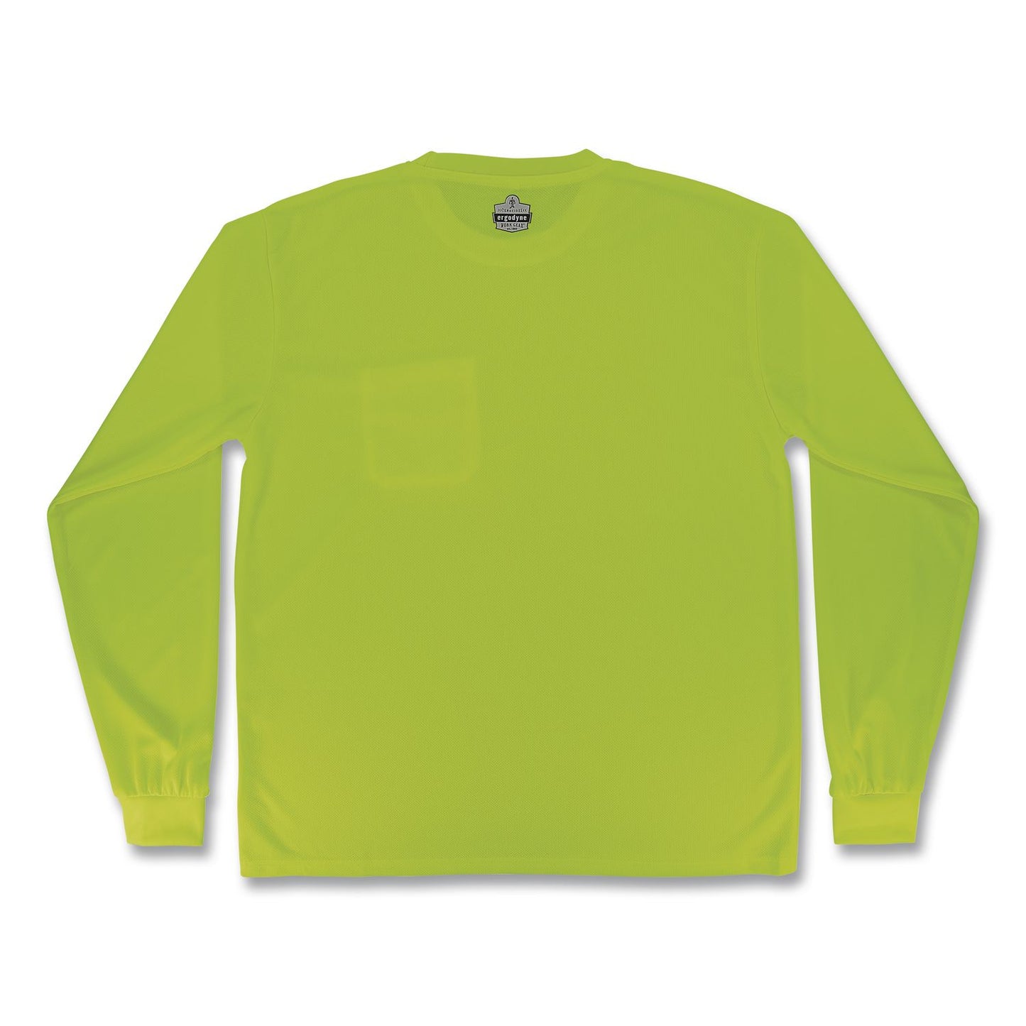 GloWear 8093 Non-Certified Essential Hi-Vis Long Sleeve T-Shirt, 5X-Large, Lime