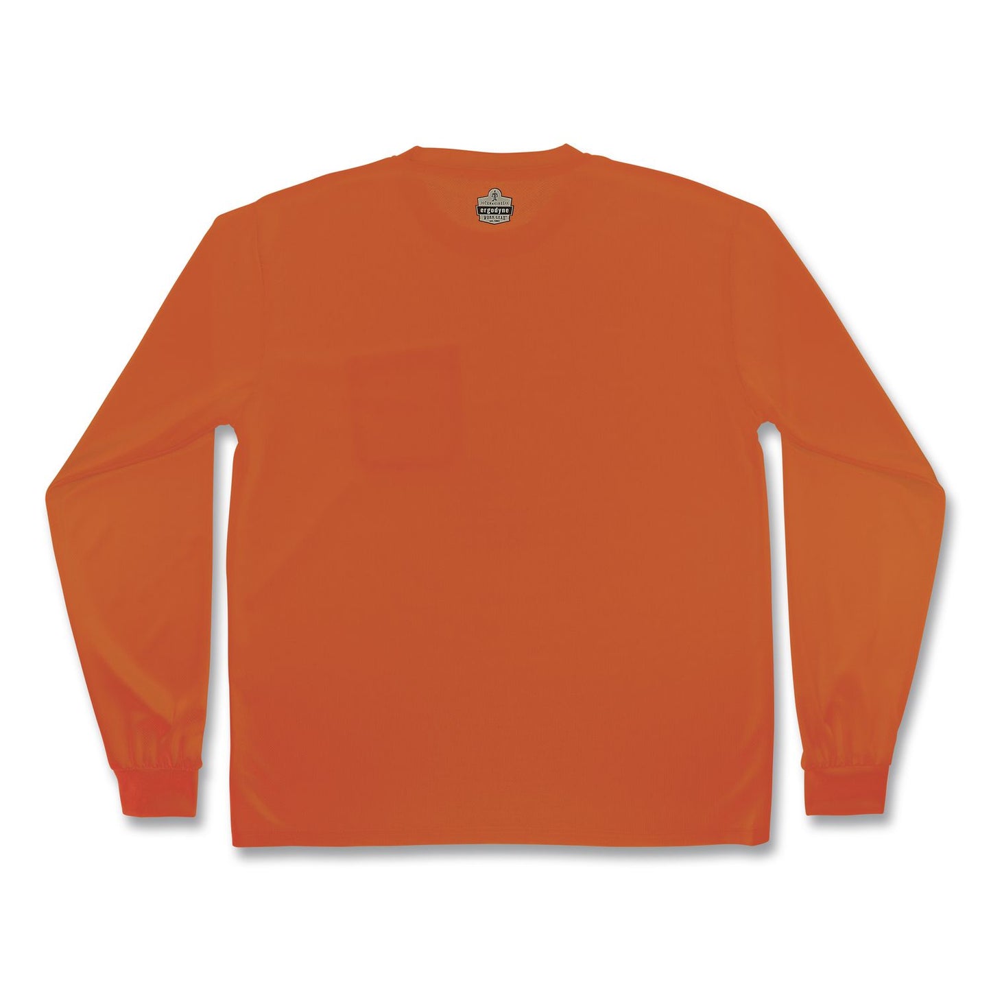 GloWear 8093 Non-Certified Essential Hi-Vis Long Sleeve T-Shirt, 5X-Large, Orange