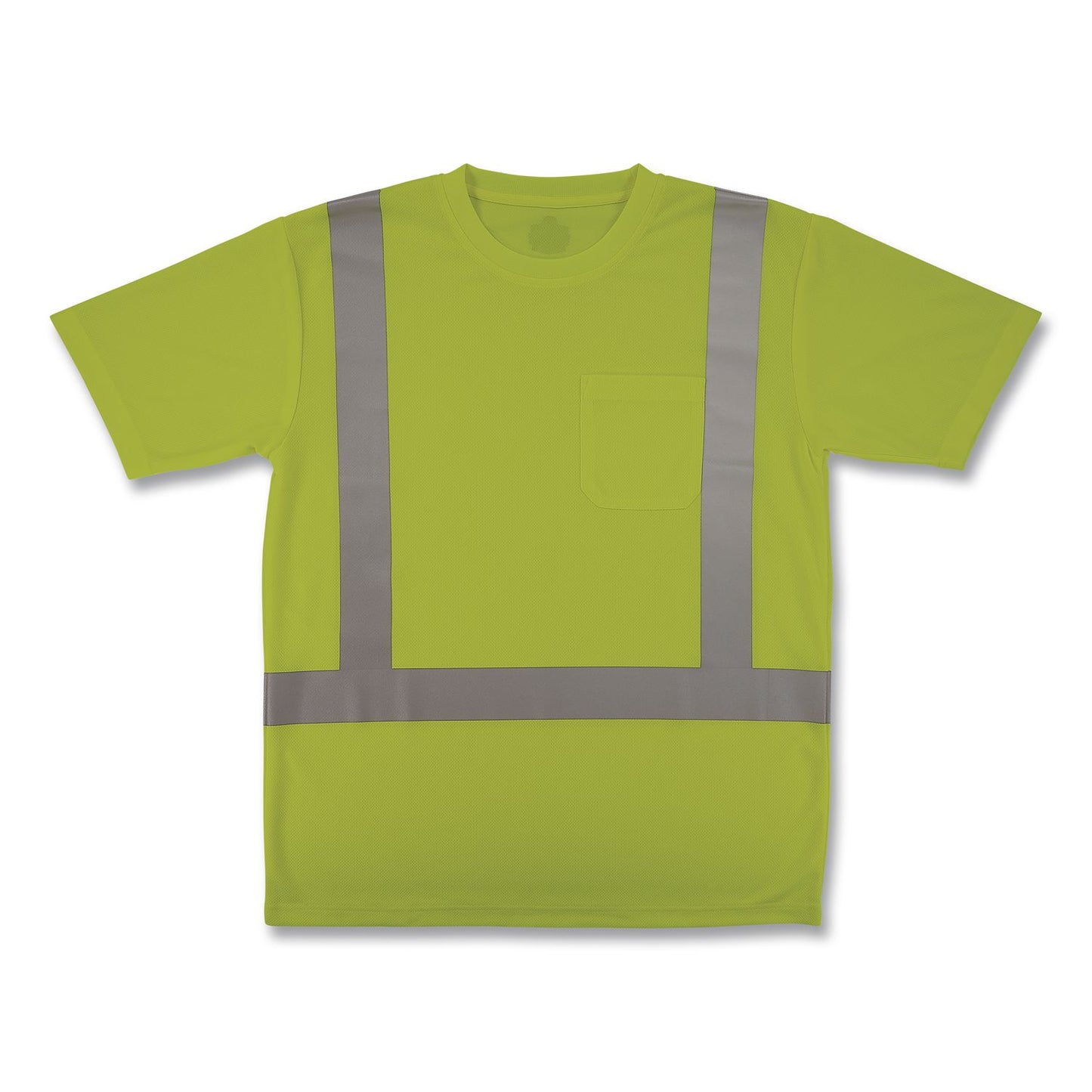 GloWear 8282 Class 2 Essential Hi-Vis T-Shirt, 2X-Large, Lime