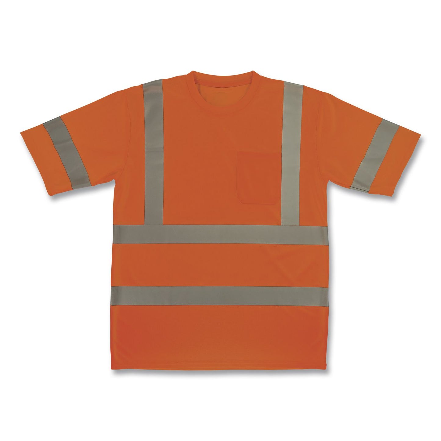 GloWear 8367 Class 3 Essential Hi-Vis T-Shirt, 4X-Large, Orange