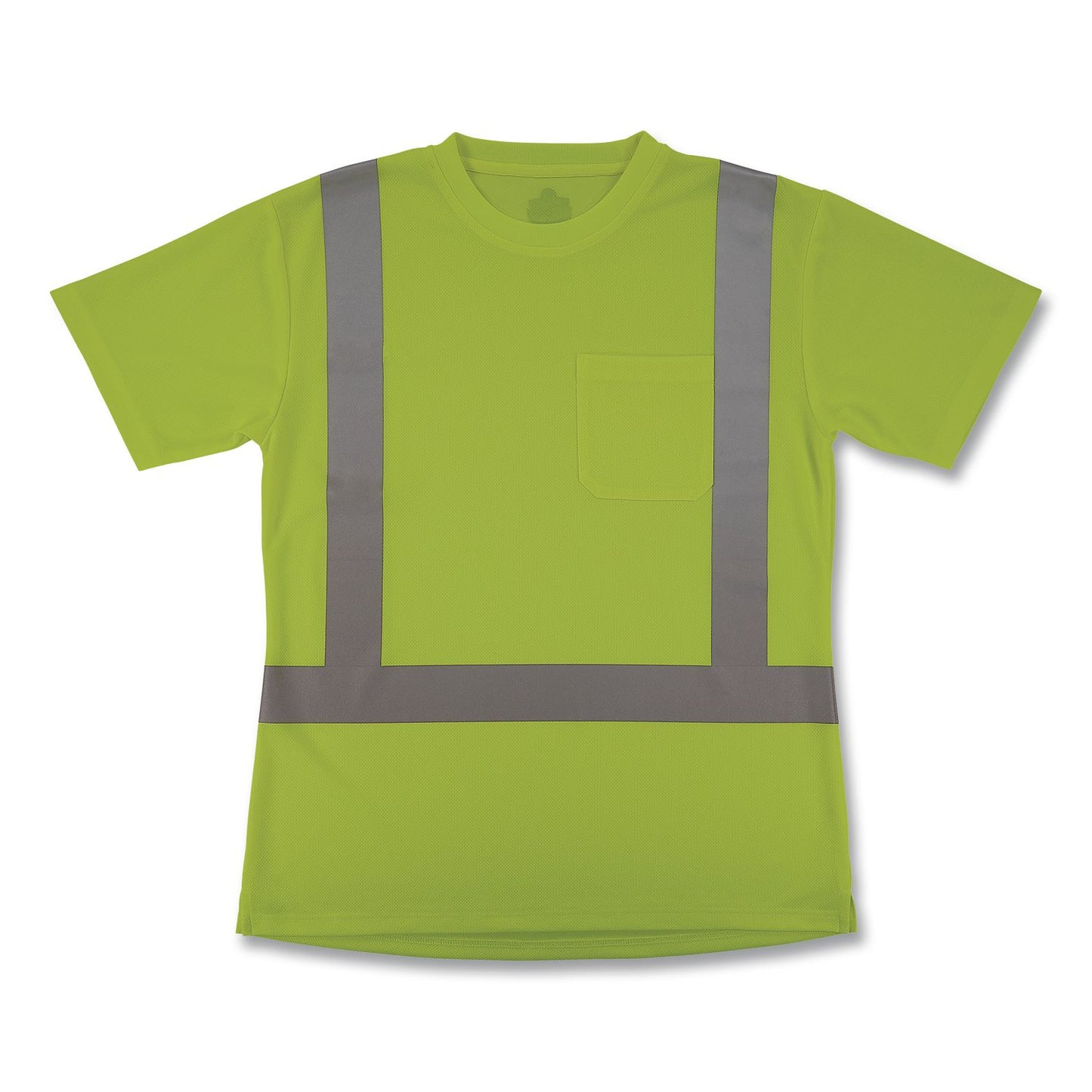 GloWear 8274 Class 2 Women's Essential Hi-Vis T-Shirt, Large, Lime