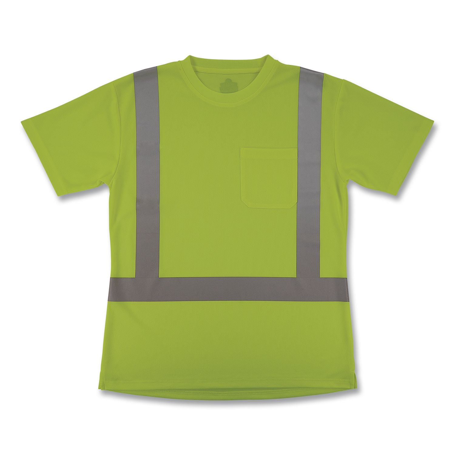GloWear 8274 Class 2 Women's Essential Hi-Vis T-Shirt, X-Large, Lime