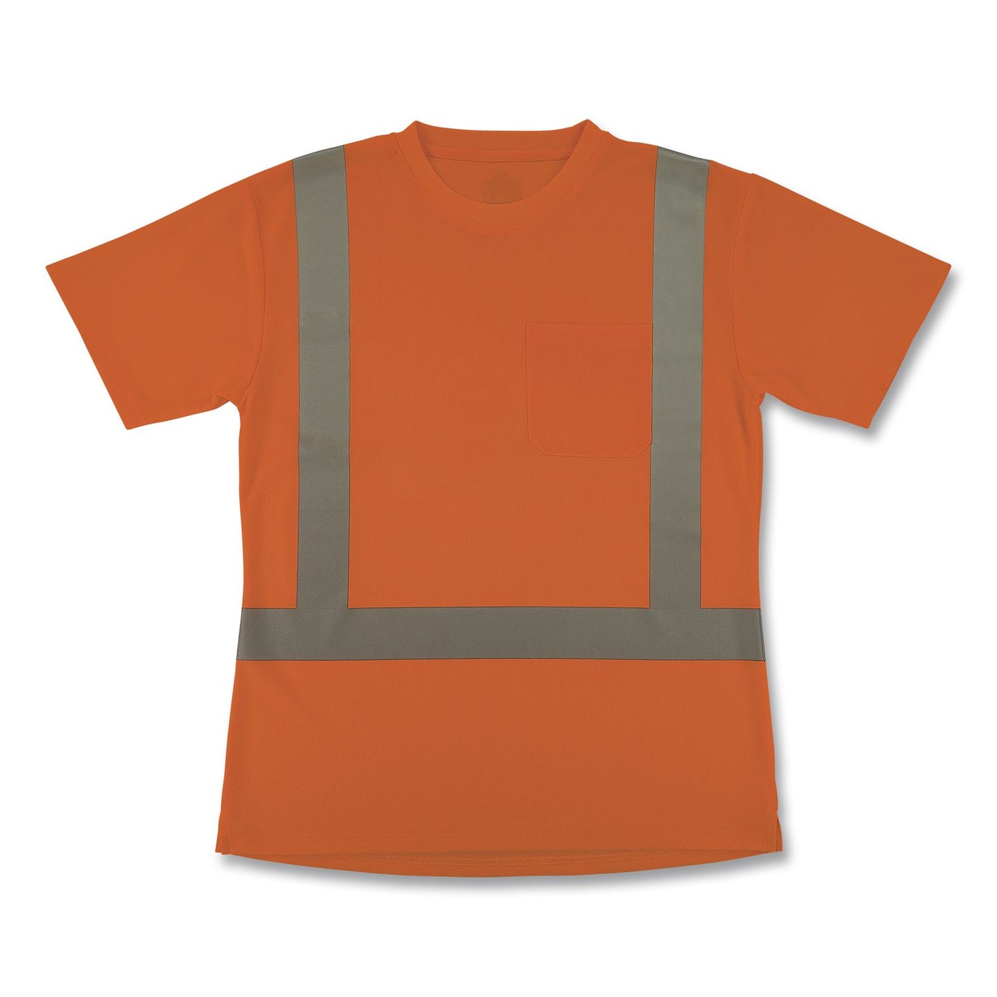 GloWear 8274 Class 2 Women's Essential Hi-Vis T-Shirt, 2X-Large, Orange