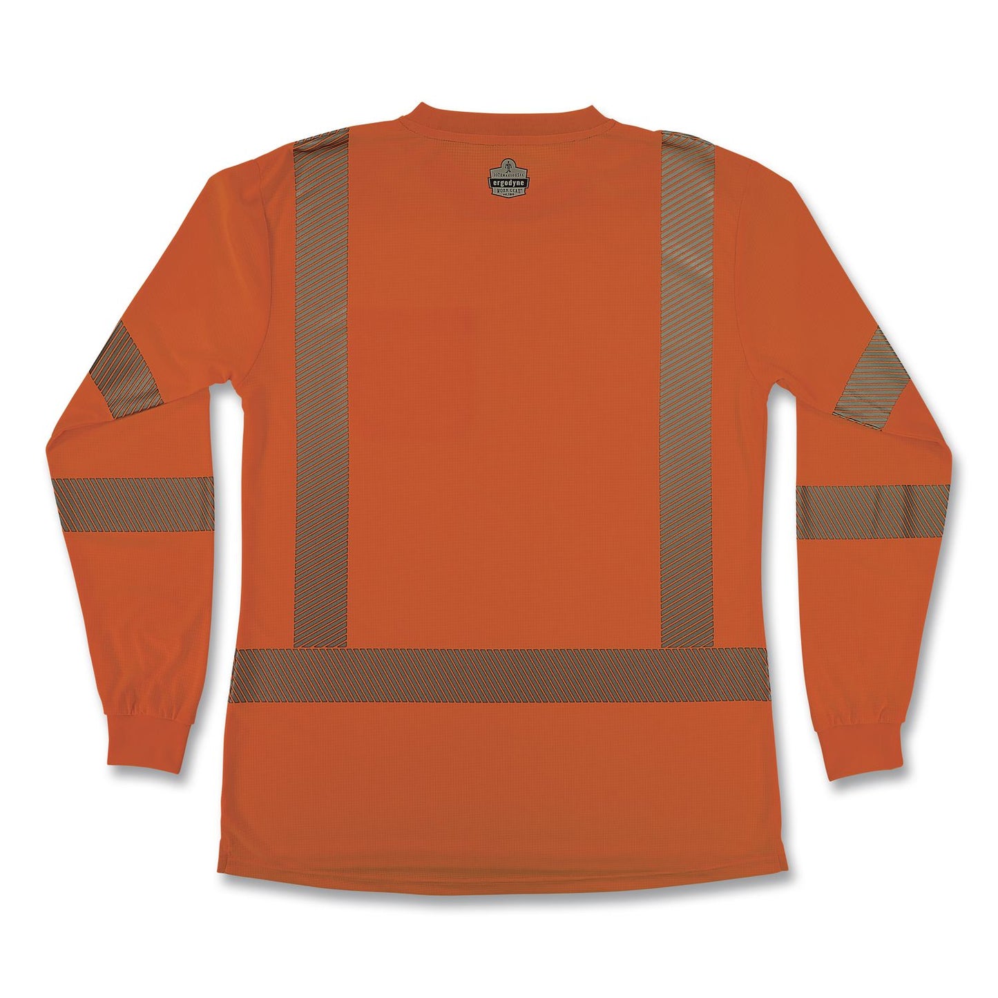 GloWear 8387 Class 3 Women's Performance Hi-Vis Long Sleeve T-Shirt, Small, Orange