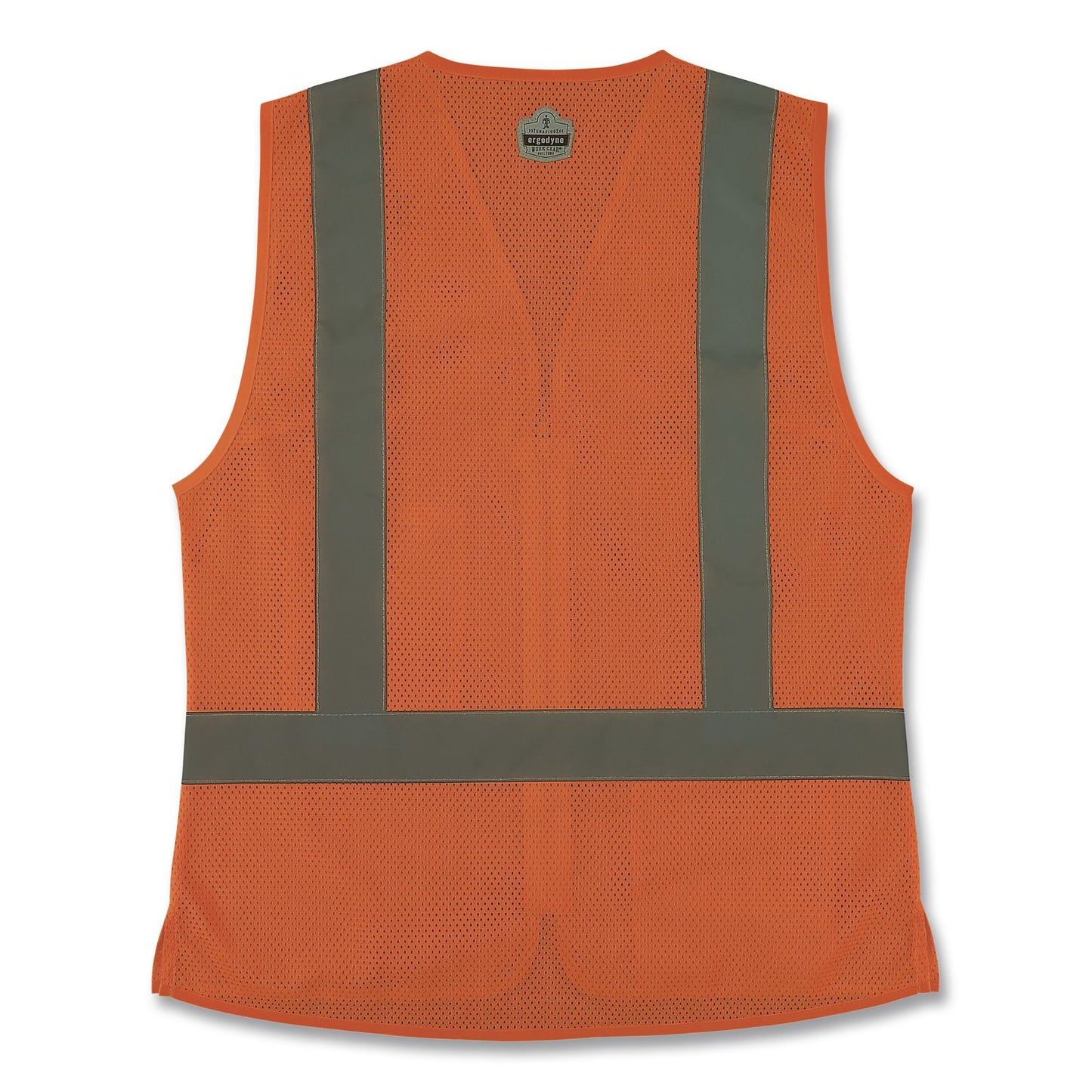 GloWear 8210ZW-S Class 2 Women's Hi-Vis Vest with Zipper, Polyester, X-Large, Orange