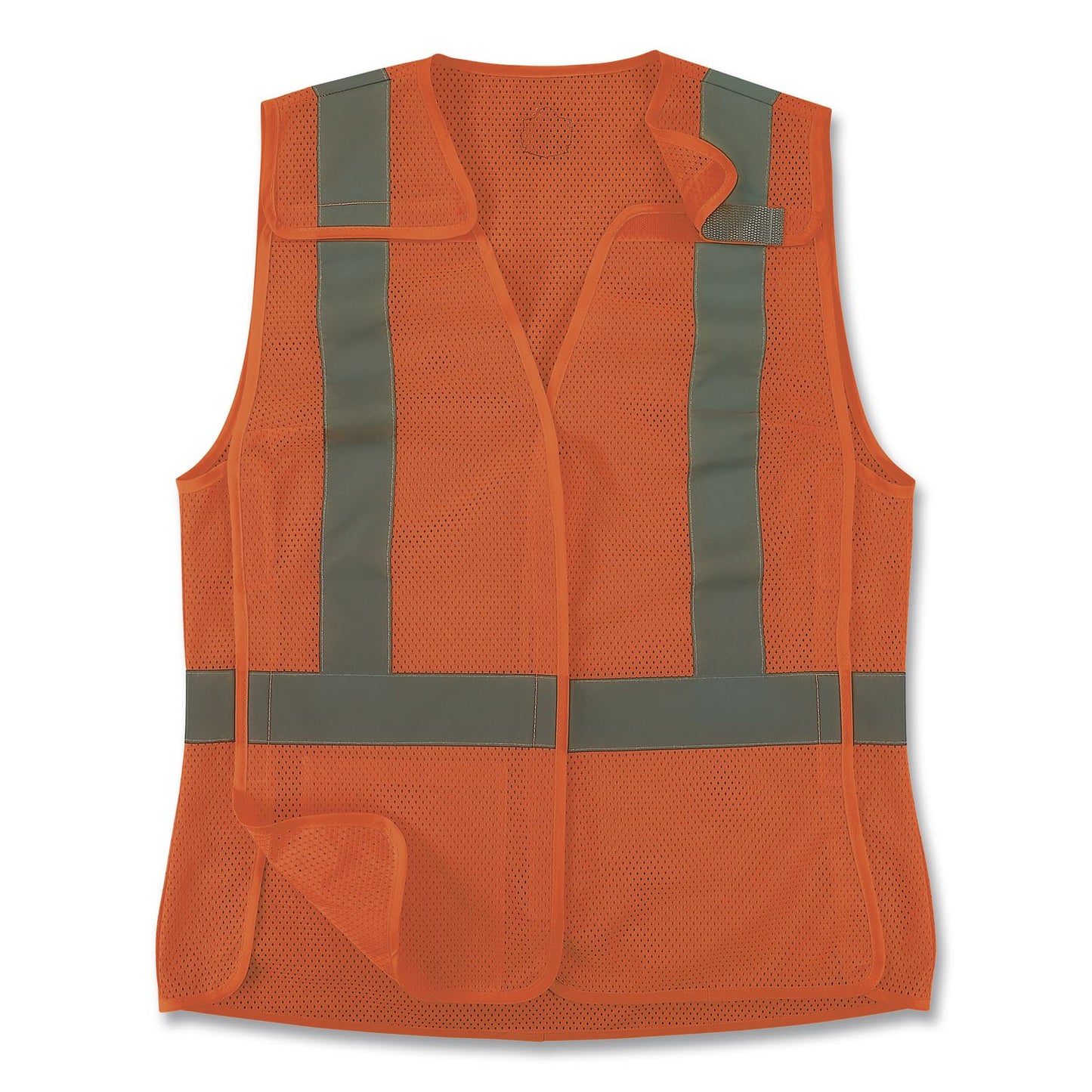 GloWear 8215BAW-S Class 2 Women's Hi-Vis Breakaway Vest with Hook-and-Loop, Polyester, 3X-Large, Orange