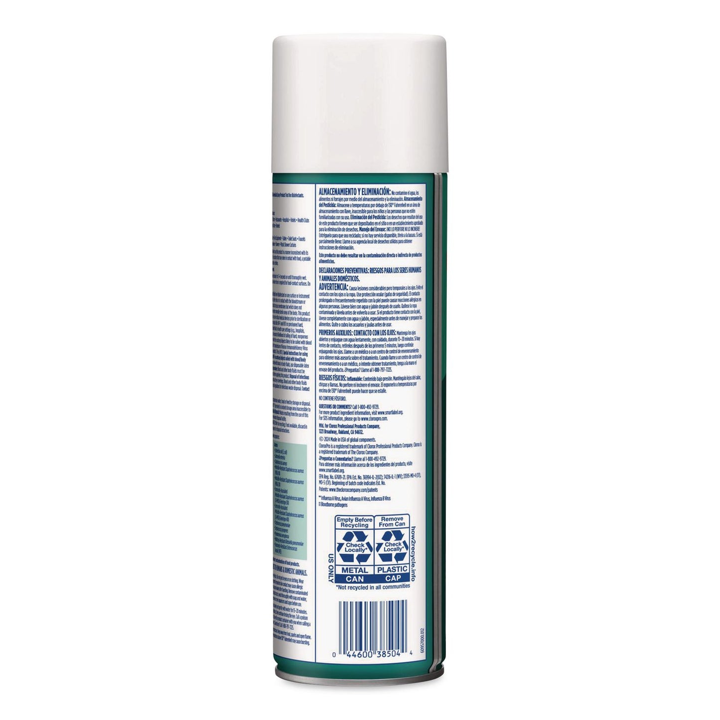 CloroxPro Disinfecting Spray, Fresh Scent, 19 oz Aerosol Spray