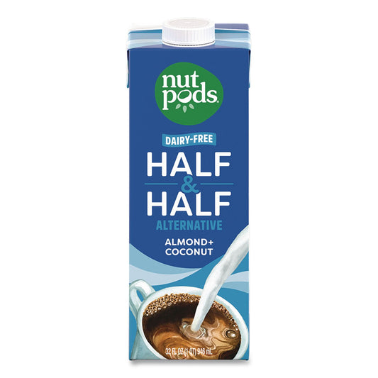 Half and Half Dairy-Free Liquid Creamer, 32 oz Carton