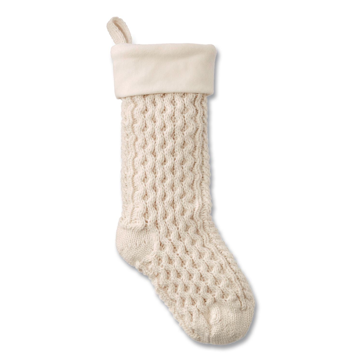 STOCKINGS,XMAS,CREAM