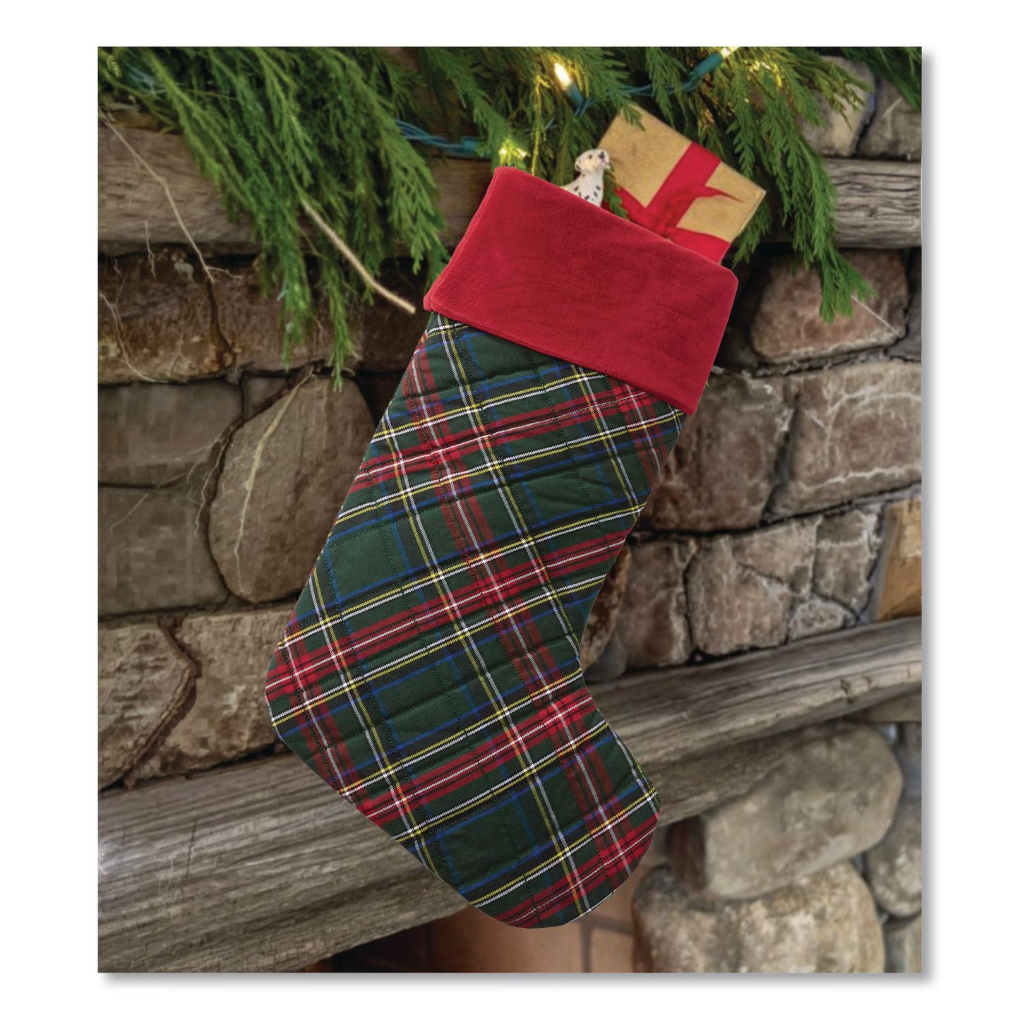 STOCKINGS,TARTAN,GN