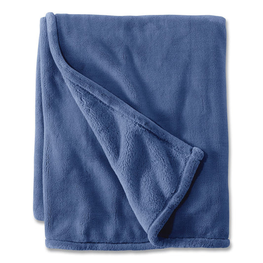 Wicked Plush Throw, 60 x 80, Deep Blue