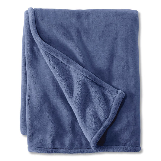 Wicked Plush Throw, 50 x 60, Bayside Bue Heather