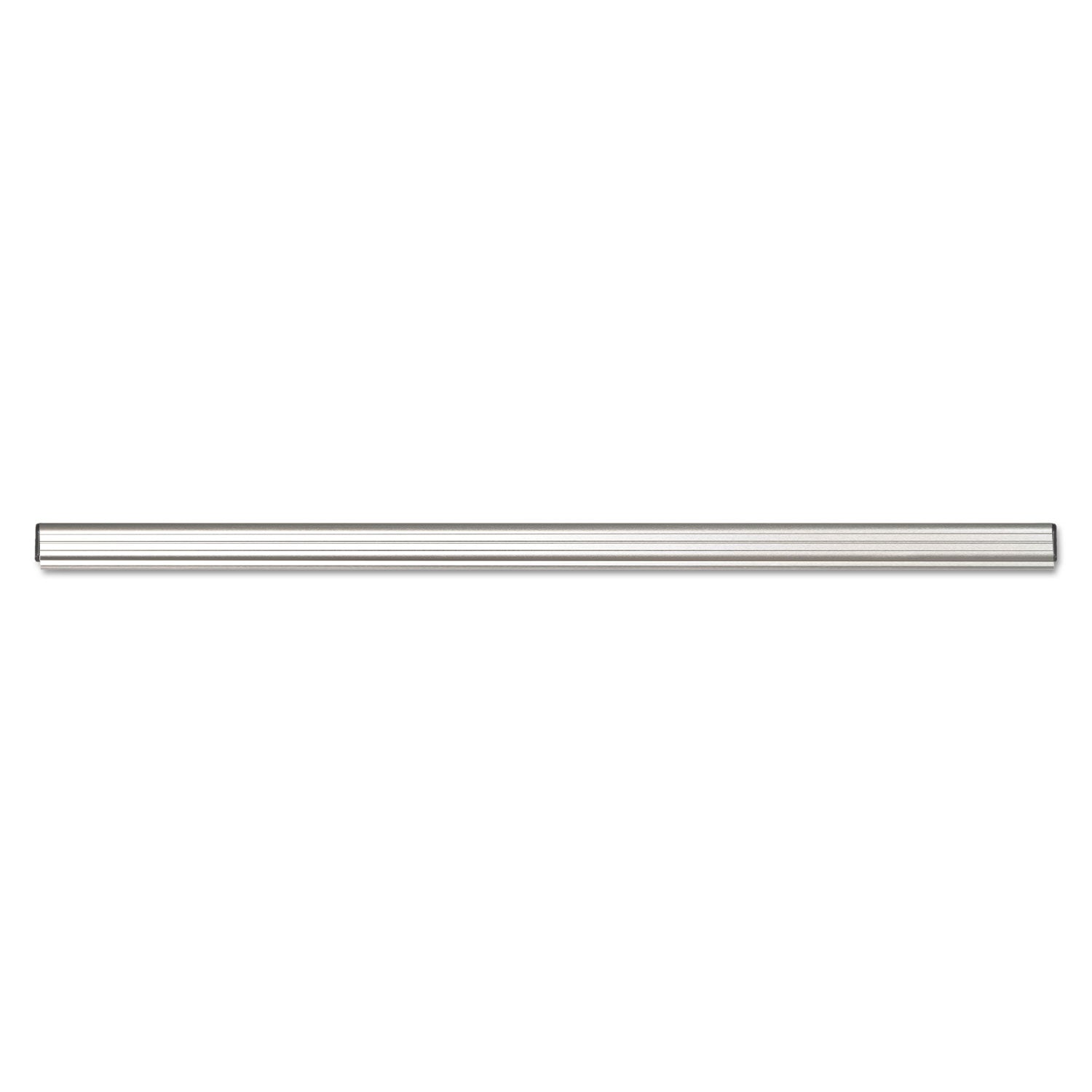 Grip-A-Strip Display Rails, 1.5" x 12", Satin Aluminum