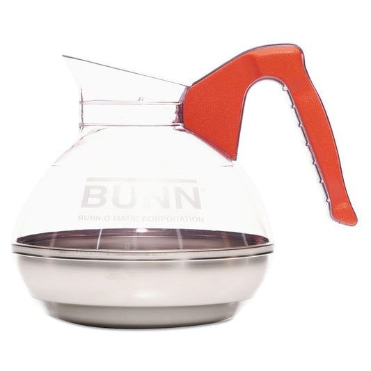 Easy Pour Decanter, 64 oz, Orange Handle