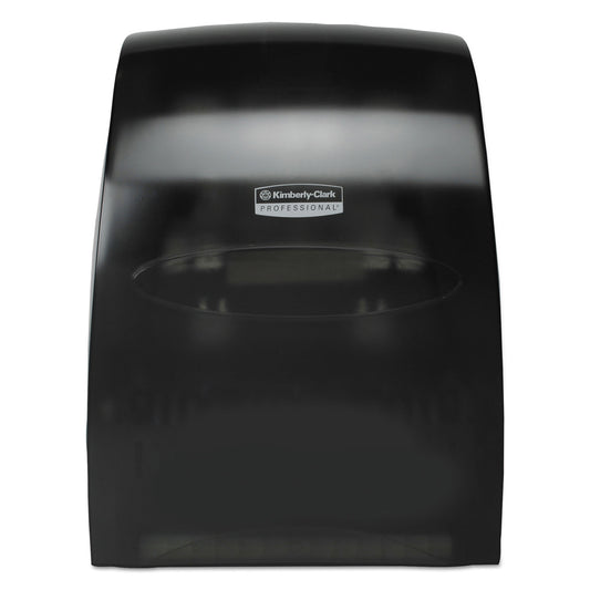 Sanitouch Hard Roll Towel Dispenser, For 1.75" Core, 12.63 x 10.2 x 16.13, Smoke
