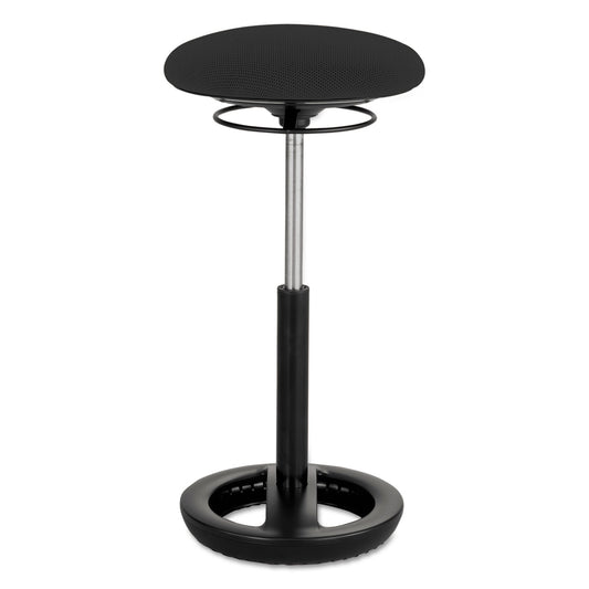 Twixt Extended-Height Ergonomic Chair, Supports Up to 250 lb, 22" to 32" Seat Height, Black Seat/Base