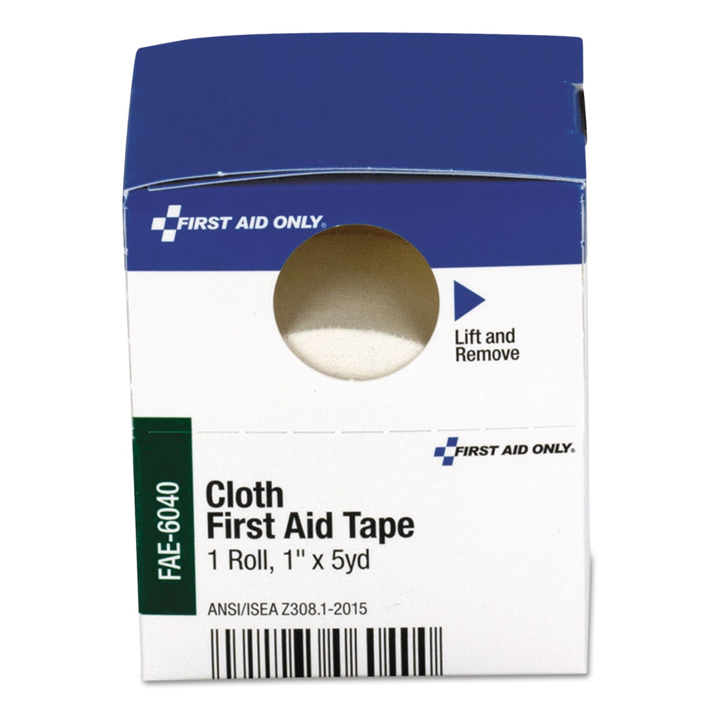 First Aid Tape, 1" x 5 yds, White