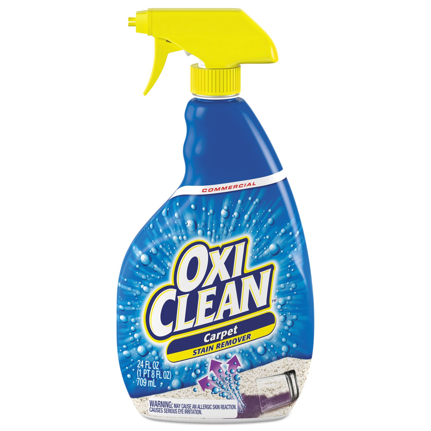 Carpet Spot and Stain Remover, Fresh Scent, 24 oz Trigger Spray Bottle