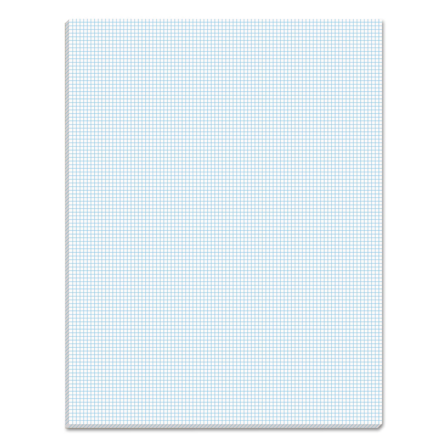 Quadrille Pads, Quadrille Rule, (50) White 8.5 x 11 Sheets