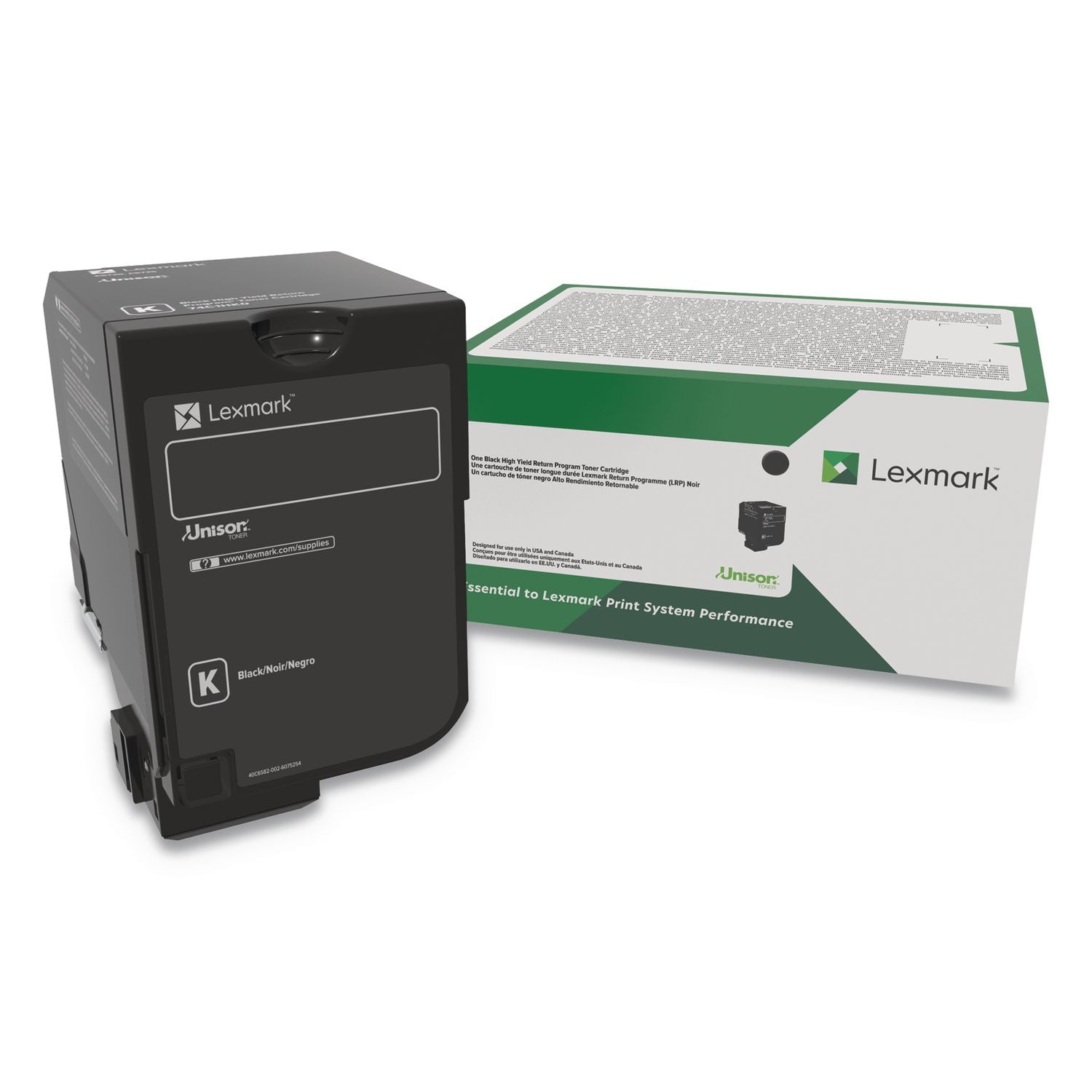 84c0hkg Unison High-Yield Toner, 25,000 Page-Yield, Black