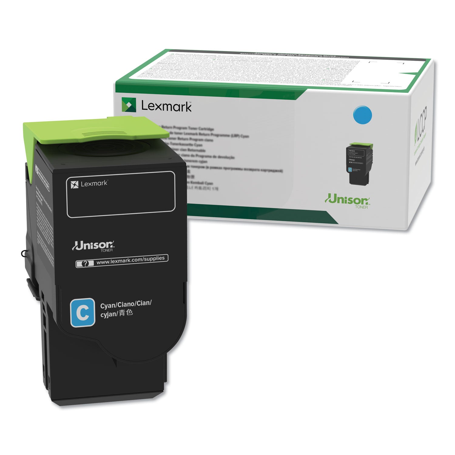 C2310c0 Toner, 1,000 Page-Yield, Cyan
