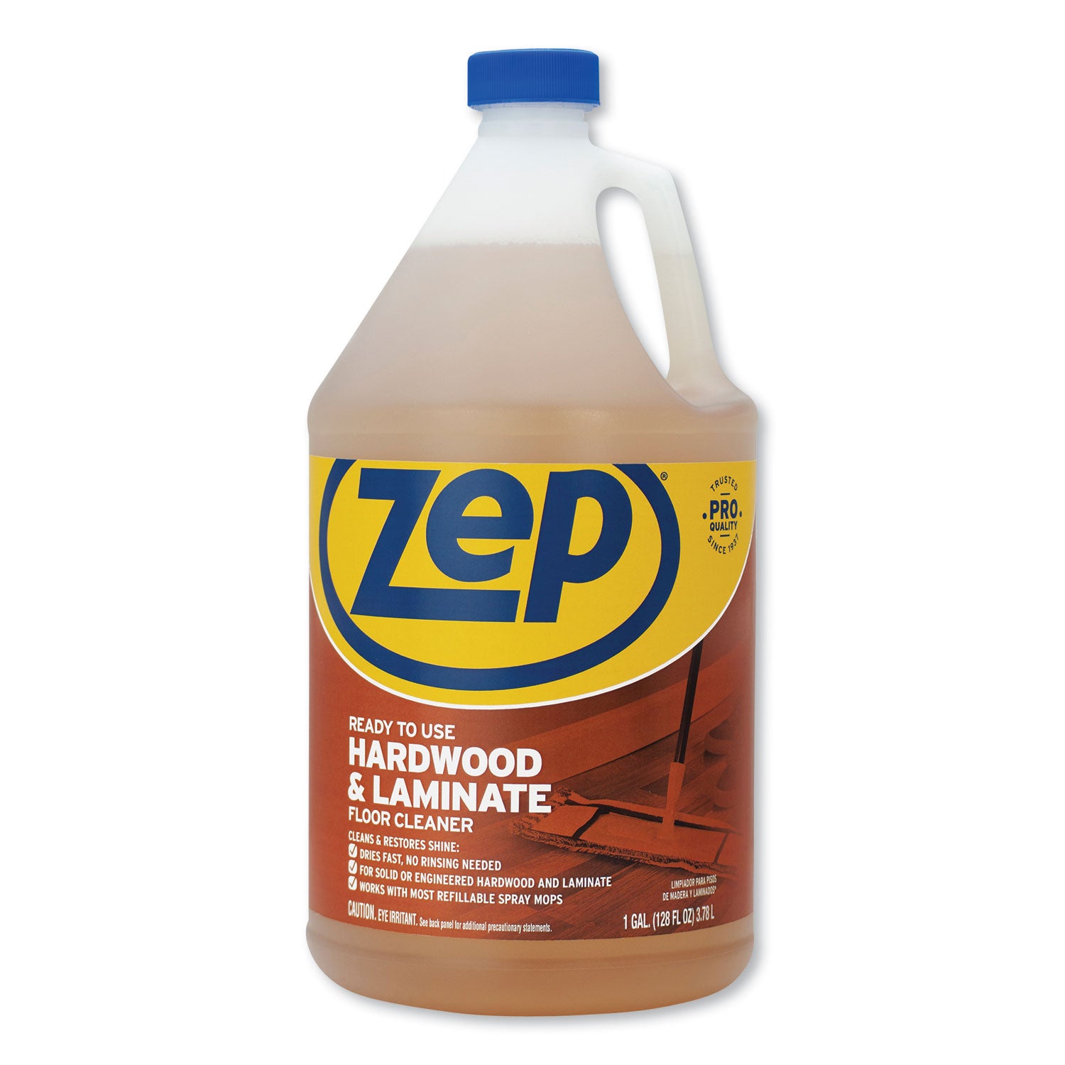 Hardwood and Laminate Cleaner, Fresh Scent, 1 gal Bottle