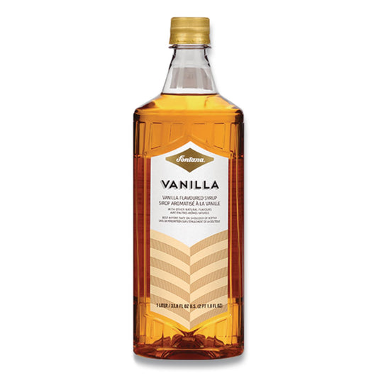 Flavored Coffee Syrup, Vanilla, 1 L Bottle
